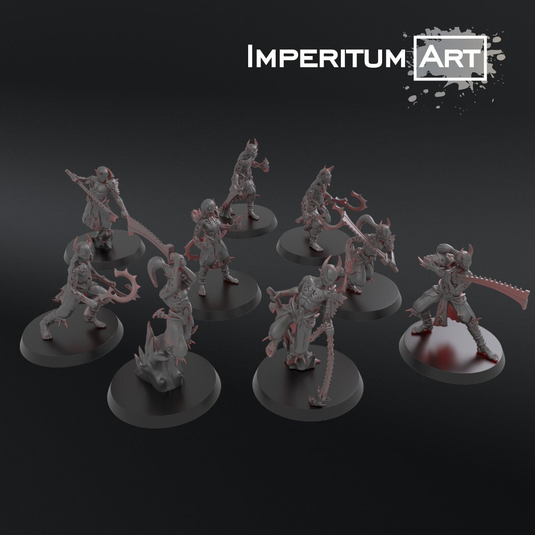 9 mandrake elfe noire convient a warhammer 40000