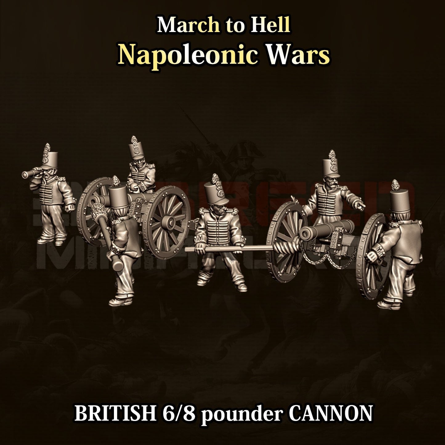 canon 6 et 8 pouces britannique 15MM