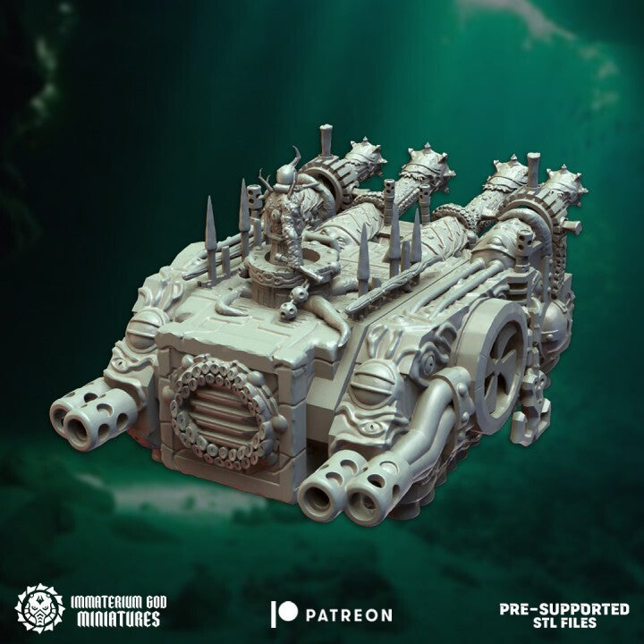 Putrid boat (submarine tank)