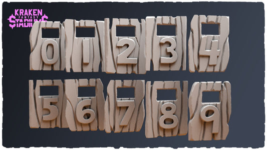 panneau de score terrain convient a bloodbowl