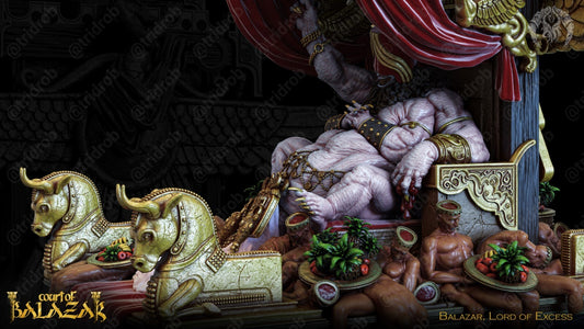 le trone de la cour de l'excès