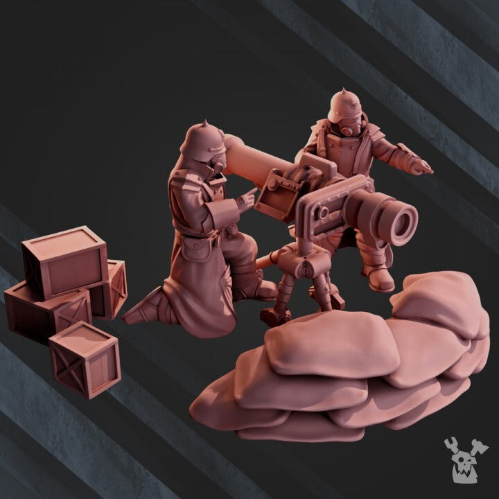 2nd Death Division Heavy Weapons lance missile