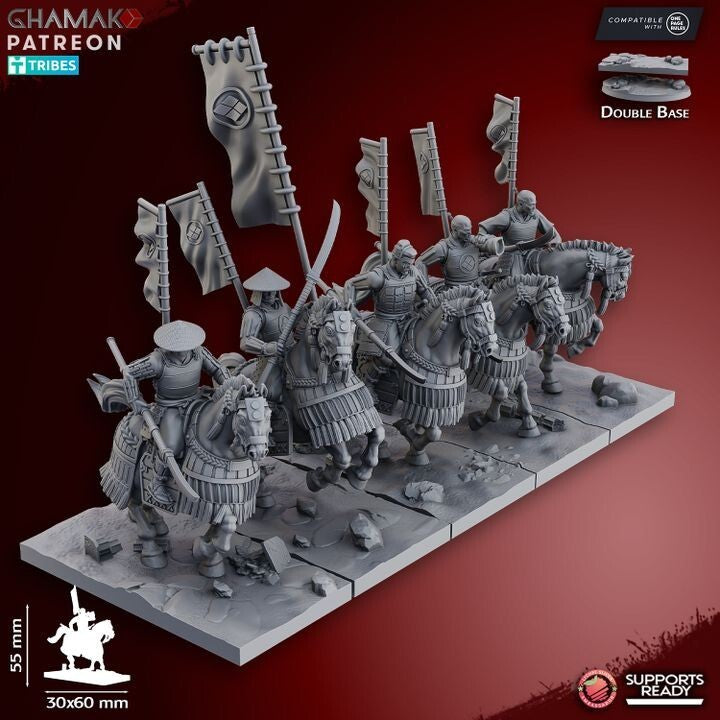 naginata Ashigaru a cheval