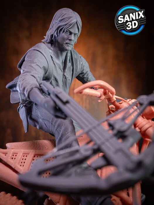 Daryl ( TWD ) hautuer 25 cm - 3D figurine fan art