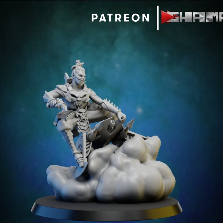 Dark elda space elf skater elfes noires convient a warhammer 40000