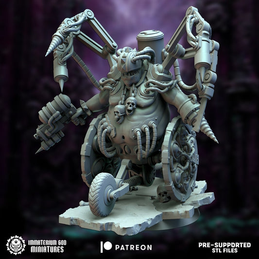 Morgo, the skull driller hero