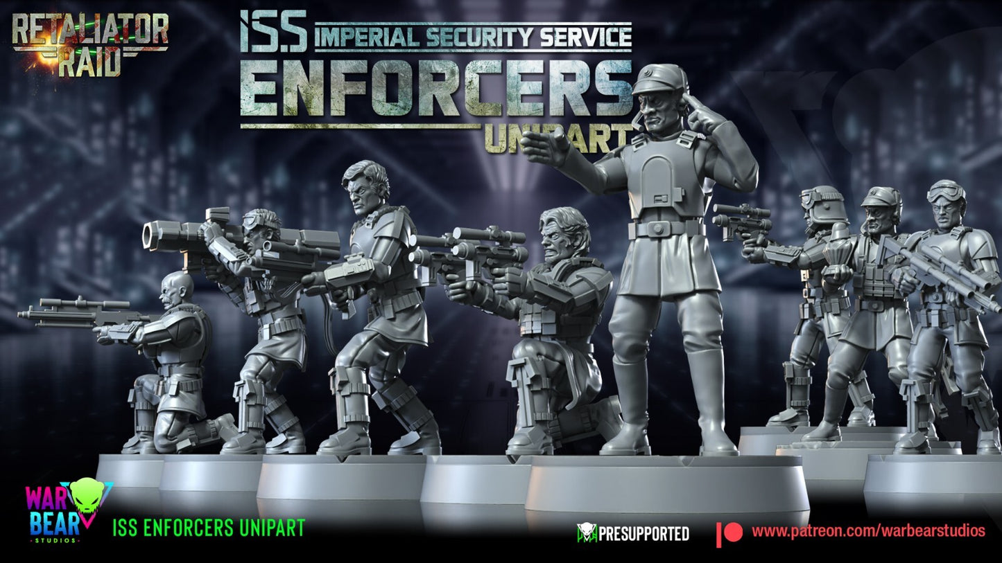 ISS Enforcers Unipart compatible star wars legion
