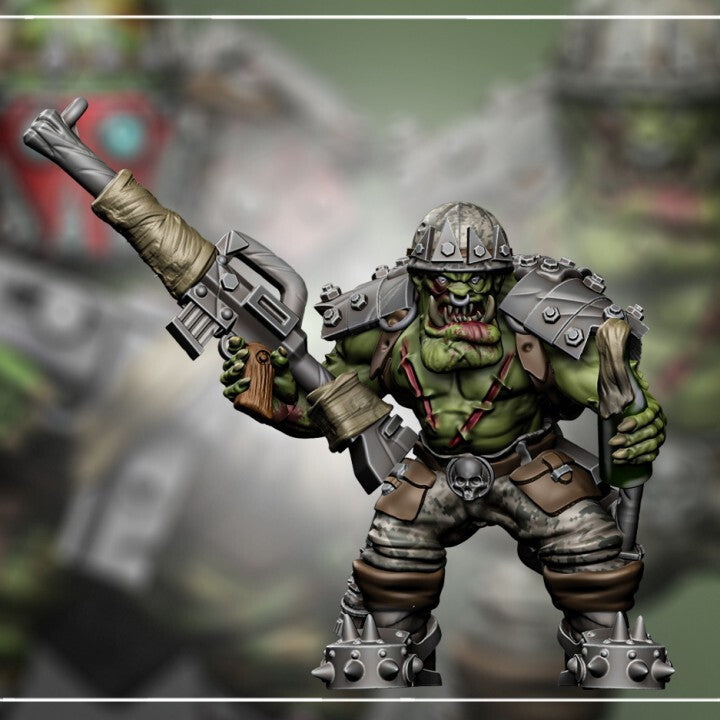 10 guerrier ork