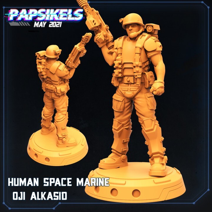 HUMAN SPACE MARINE OJI ALKASIO