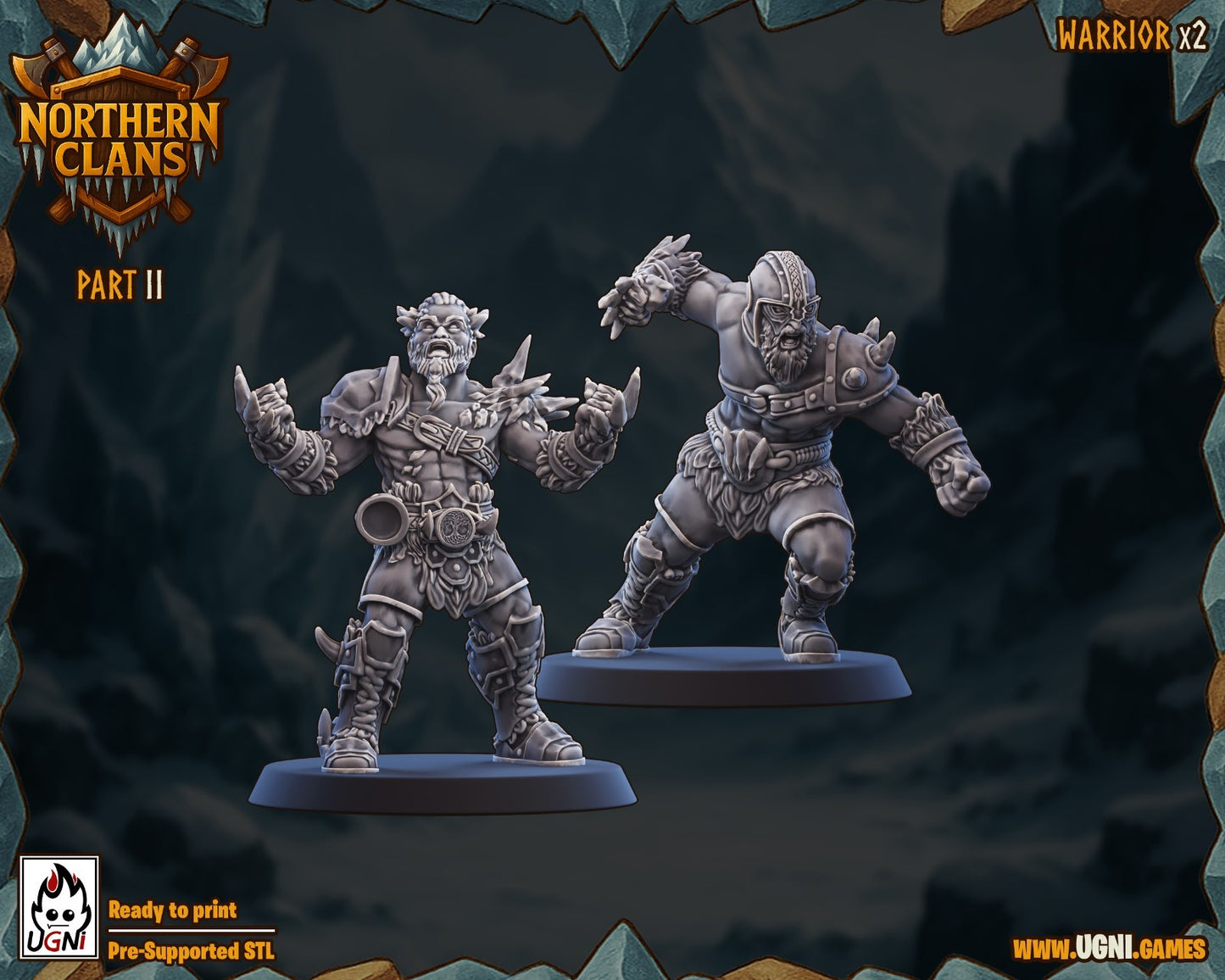 guerriers northen clans- Star Player convient a bloodbowl