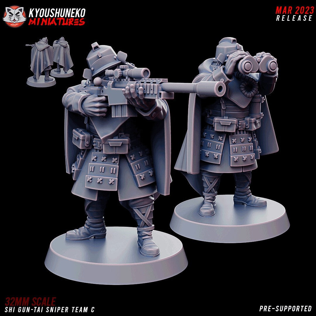 equipe sniper garde imperial shi gun tai