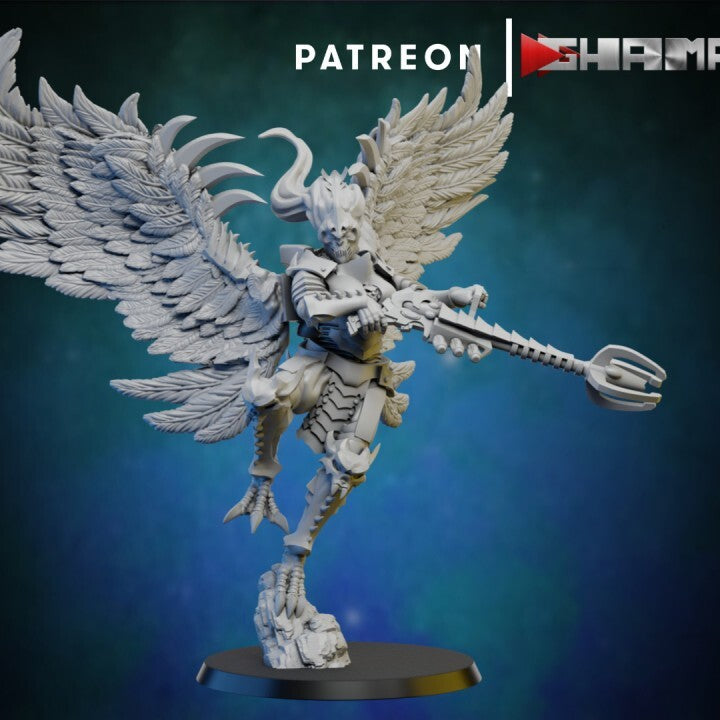 Dark elda harpy elfes noires convient a warhammer 40000