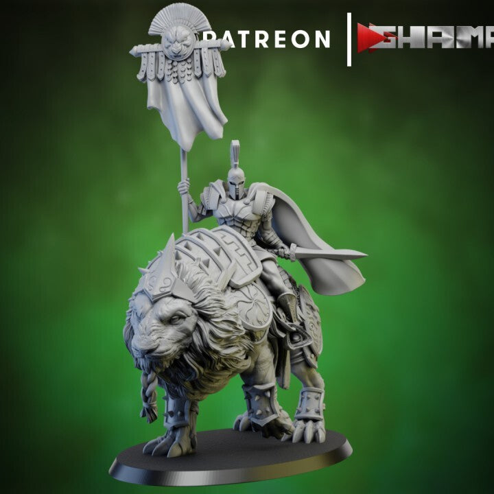 Spartancast Lion Cavalery banniere