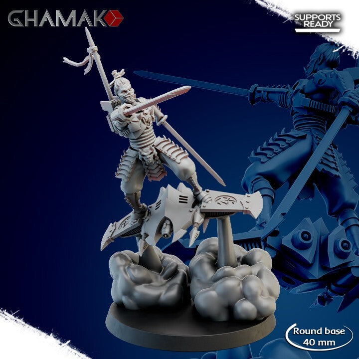 Dark elda space elf skater elfes noires convient a warhammer 40000