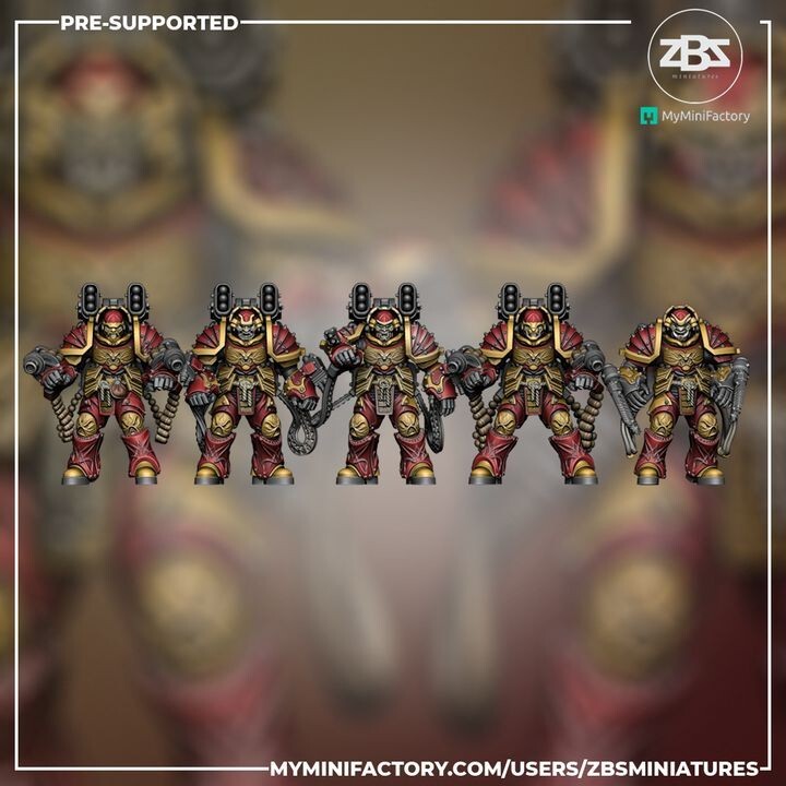 Manzu Ama - Yokai Storm Unit 5 space marine samurai