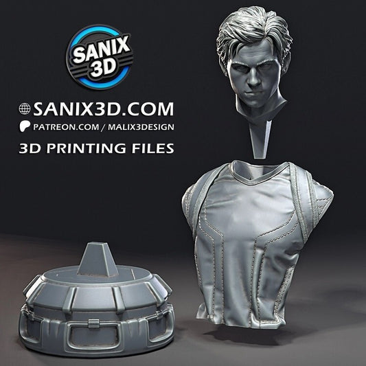 buste peter parker 12 cm avec la base