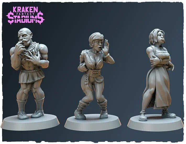 3 supporteur humain Fantasy Football convient a bloodbowl