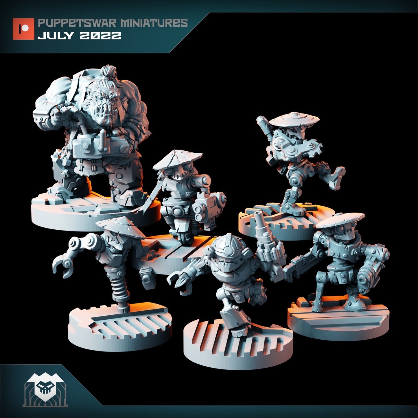 orque et goblin robot bushi