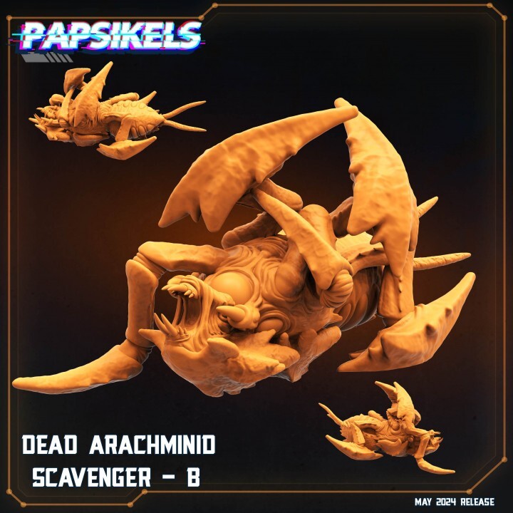 dead arachminid scavenger