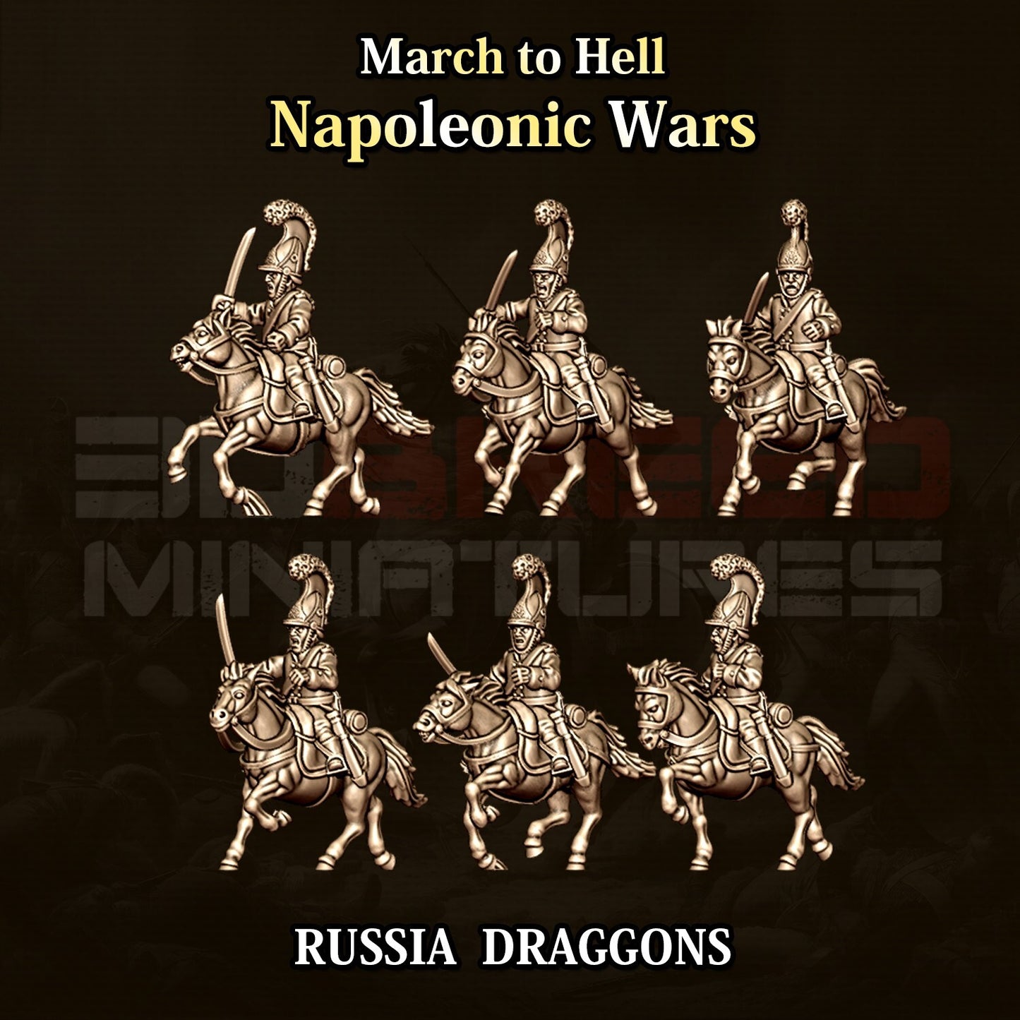 cavalerie dragon russe 15MM