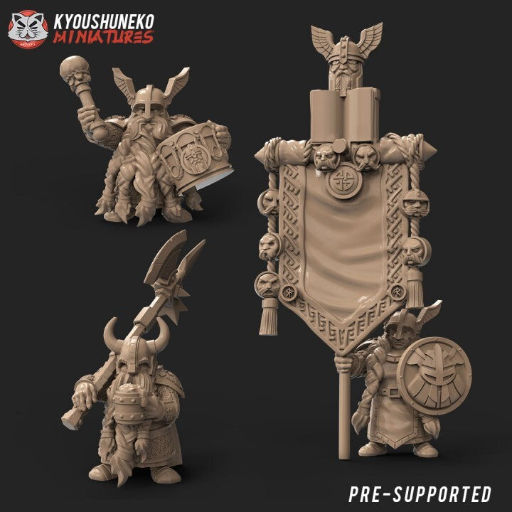 etat major longue barbe nain