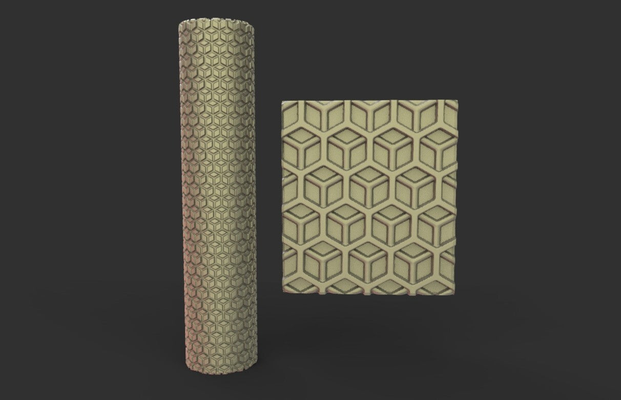 Rouleau de Modélisme 15cm hexagones