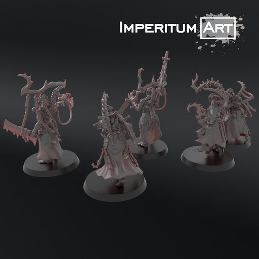 5 wracks elfe noire convient a warhammer 40000