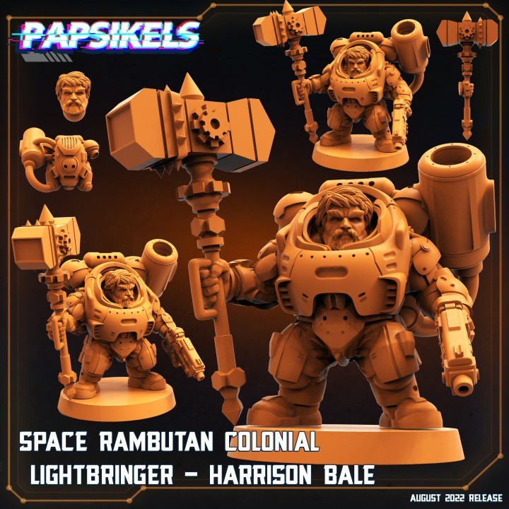 SPACE RAMBUTAN COLONIAL LIGHTBRINGER HARRISON BALE