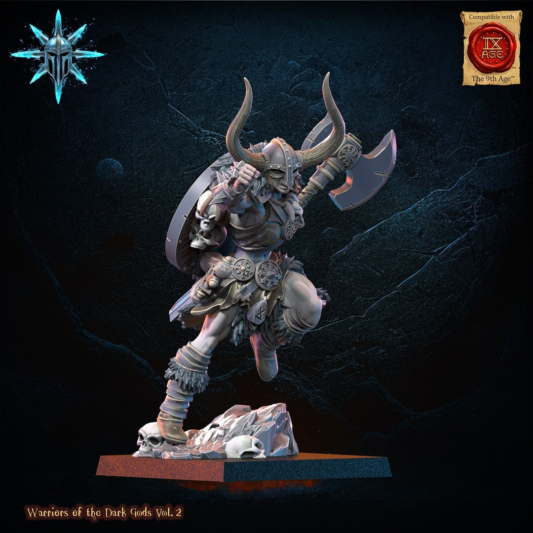 heroine guerrier du chaos