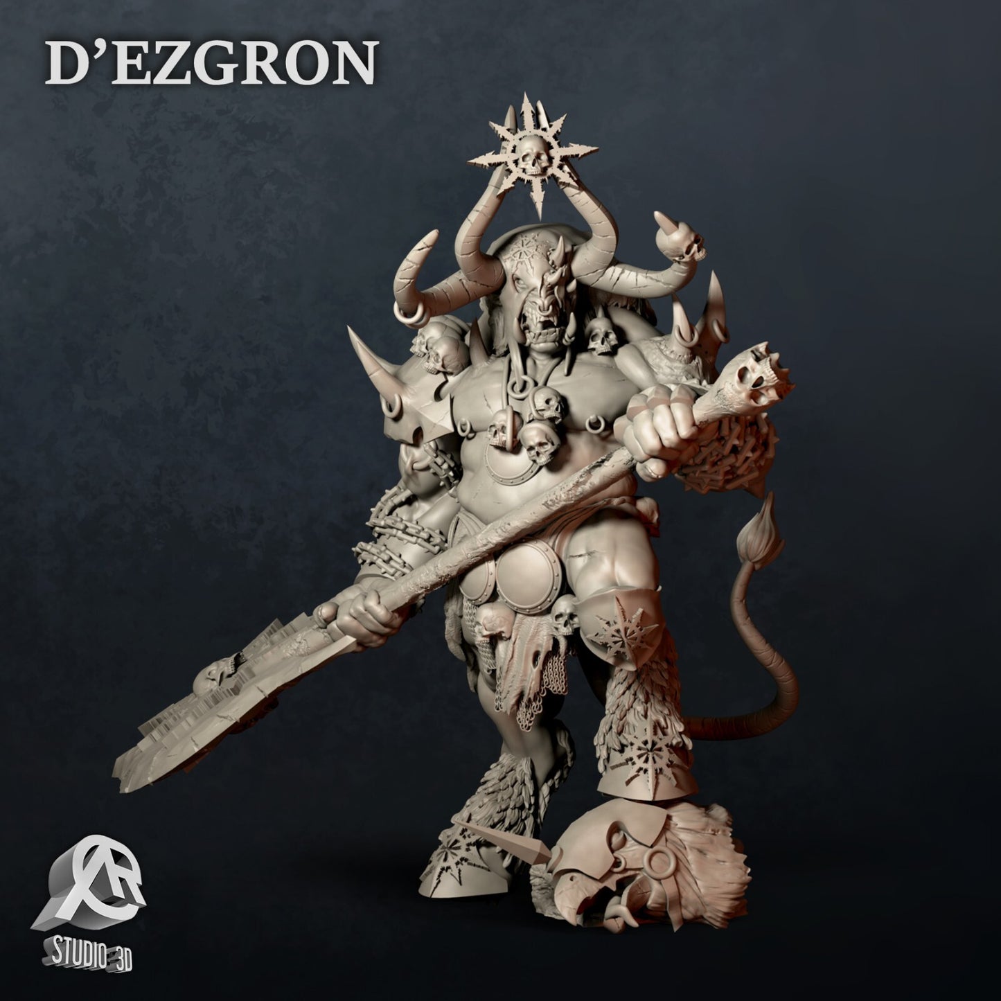 ezgron du chaos hauteur 98mm