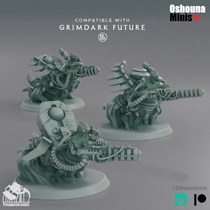 Doomed Empire -lot de 3 Floating Destructors