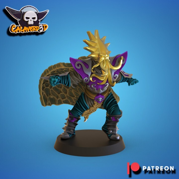 star player Squidman Fantasy Football convient a bloodbowl