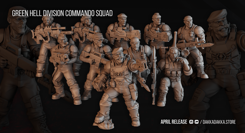 Green Hell Division Commando Squad