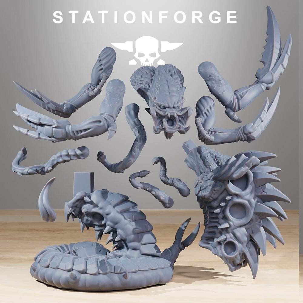 1 Xenarid Brainiac de station forge compatible tyrannid
