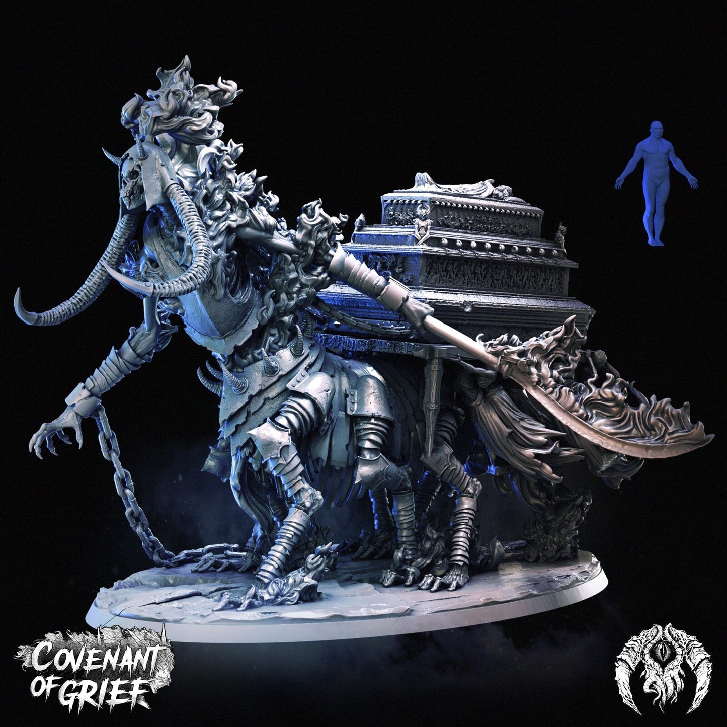 arche de chagrin avec le socle 170 mm inclus