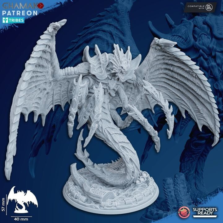 Thanatax Bloodeater de station forge avec les socles