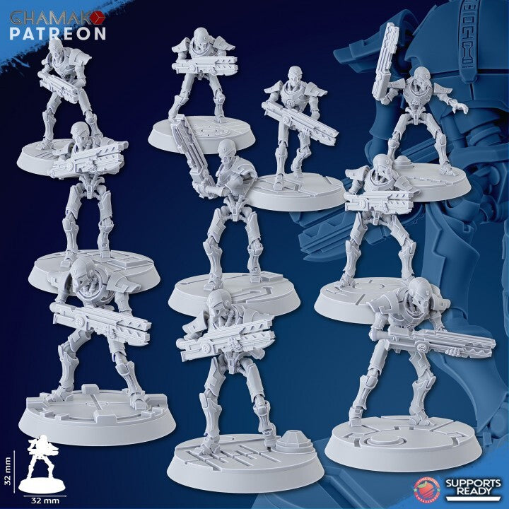 lot de 10 Undying Soldier