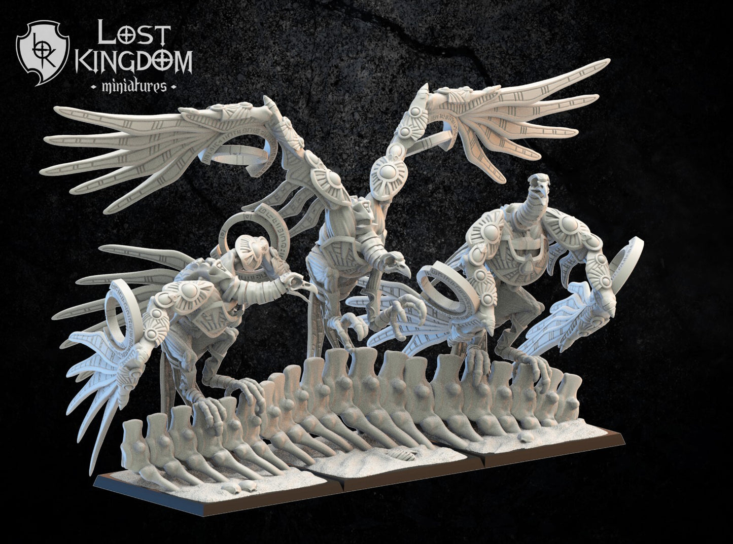 3 vautours rois des tombes