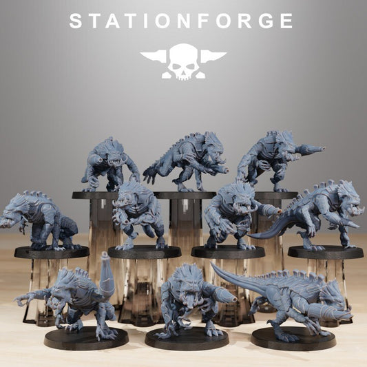 Xenarid Infantry de station forge 
