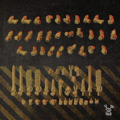 10 Full Metal Brothers + kit d'armes