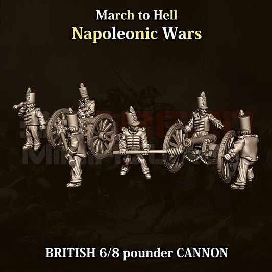 canon 6 et 8 pouces  britannique 15MM