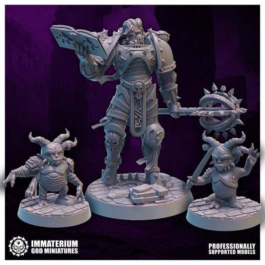 Lorgana, Demonic ritualist + 2 demon