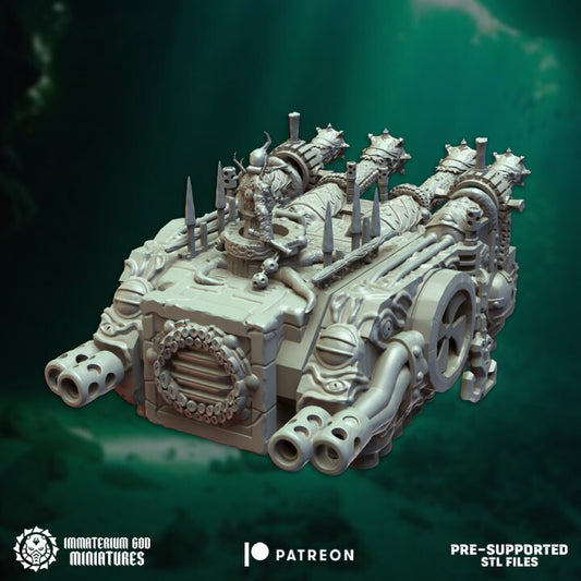 Putrid boat (submarine tank)