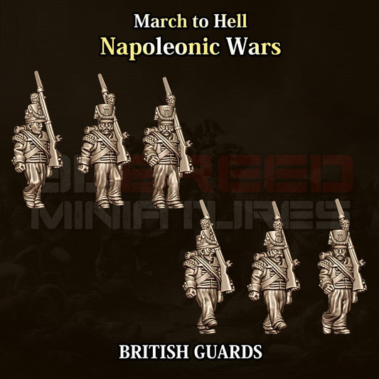 guarde infanterie britannique 15MM