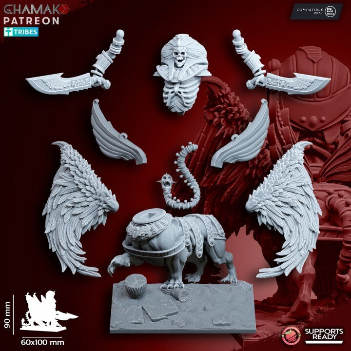 Undead Winged Sphinx mort vivant compatible rois des tombes