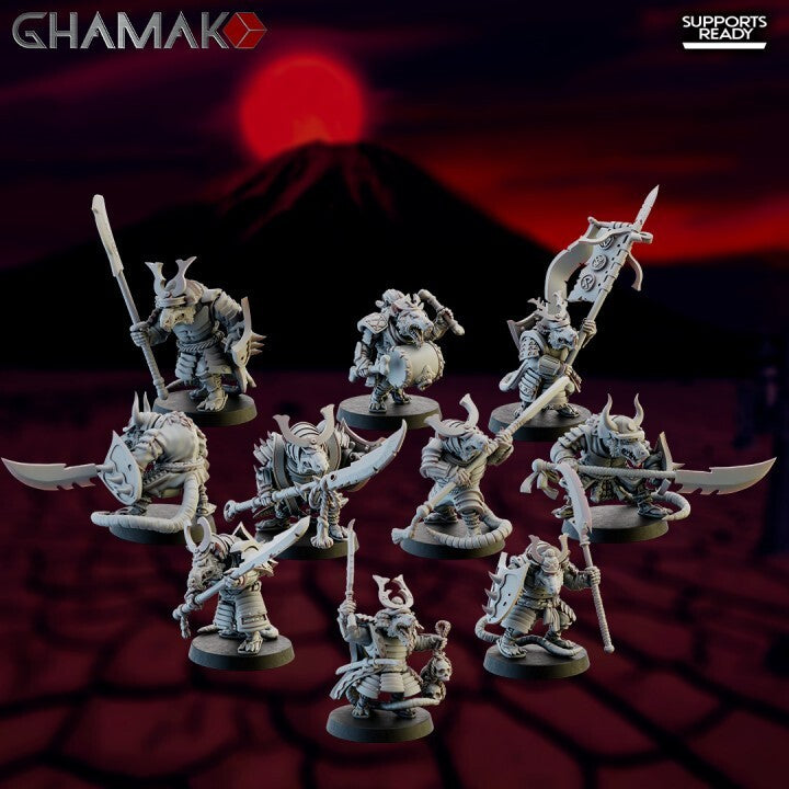 Ronin Warriors compatible skaven