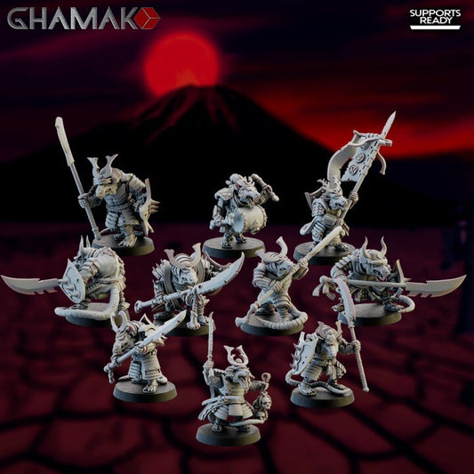 Ronin Warriors compatible skaven