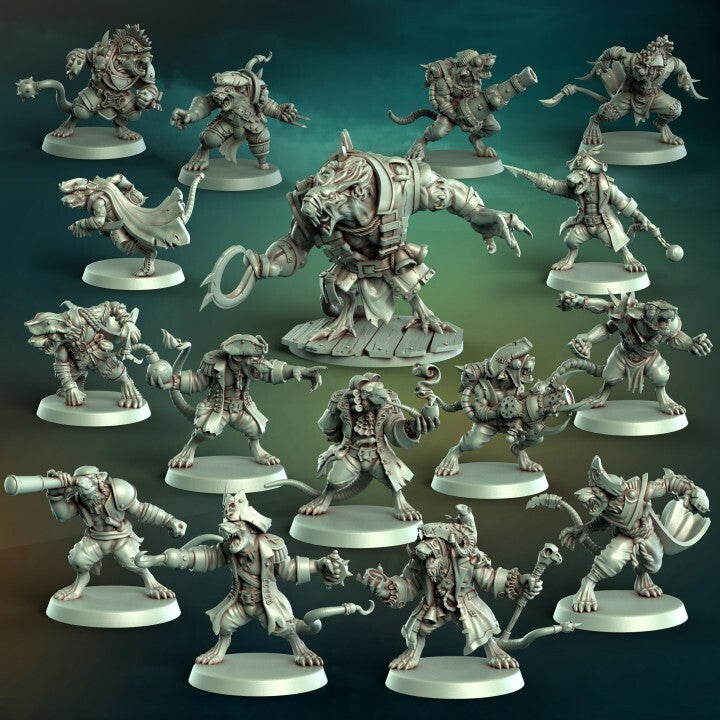 Pi'Rats Team convient a bloodbowl convient a bloodbowl