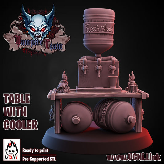 table de sang  vampire star players fantasy convient a bloodbowl
