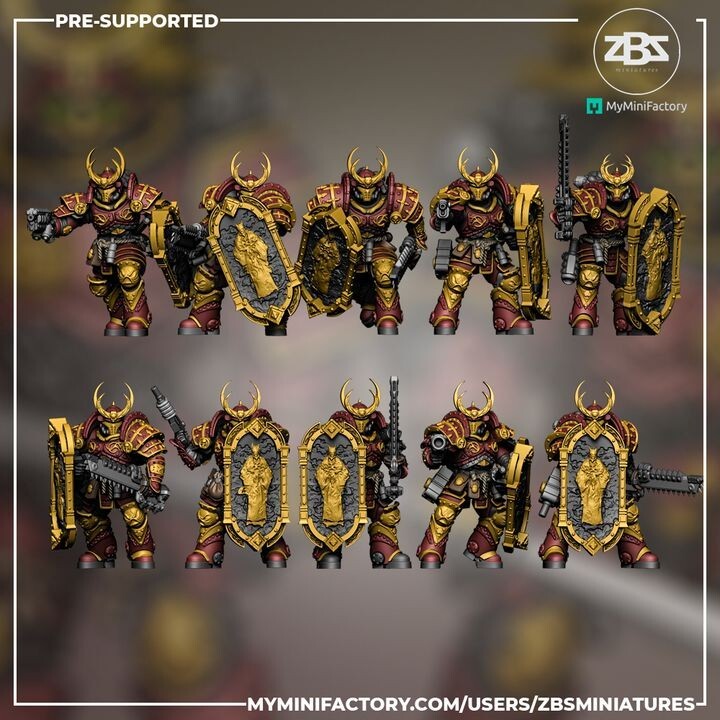 Manzu Ama - Shugosha 10  space marine samurai